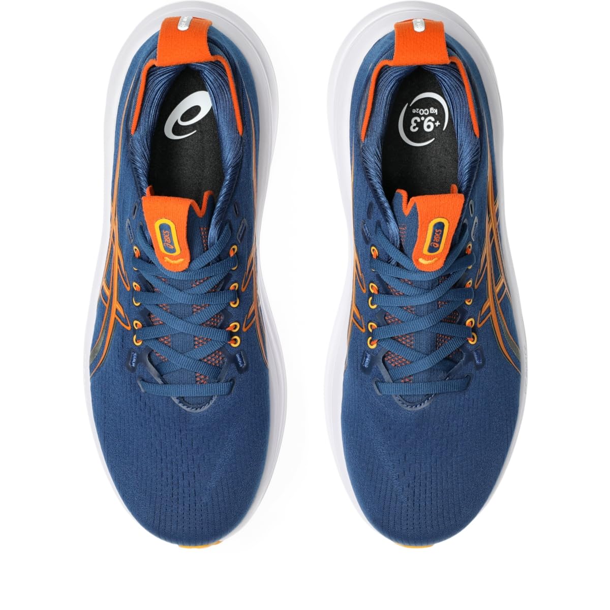 ASICS Men's Gel-Nimbus 28 Running Shoes, 10.5, Twilight Blue/ANZU - alternate product view 6