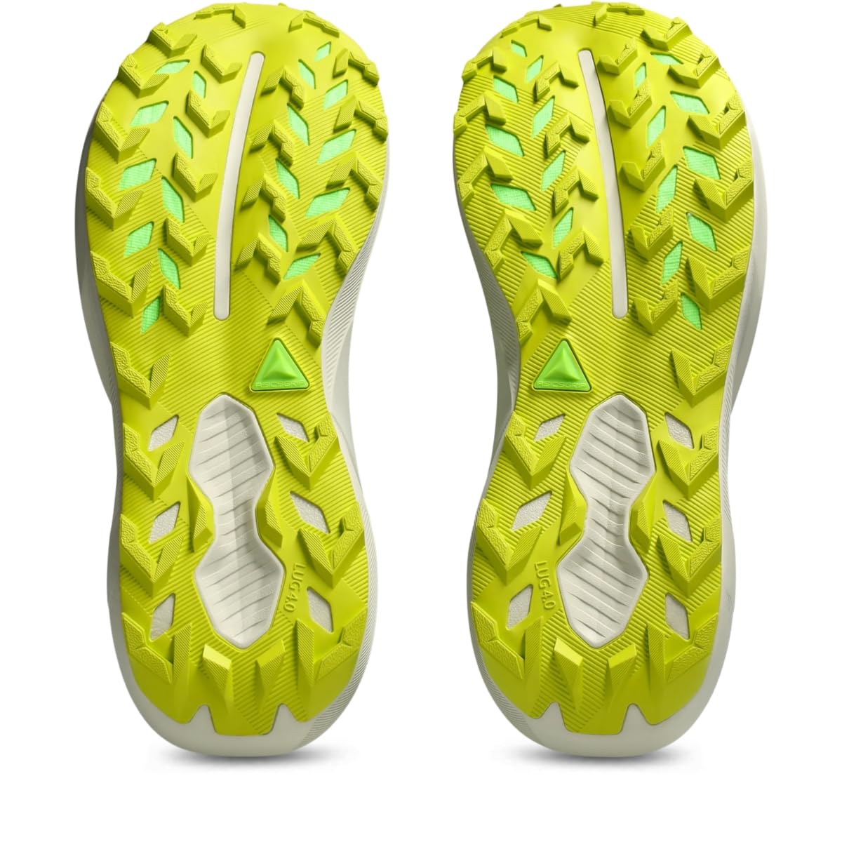 ASICS Men's Trabuco 14 Trail Running Shoes, 9.5, Aurora Green/Light DUST