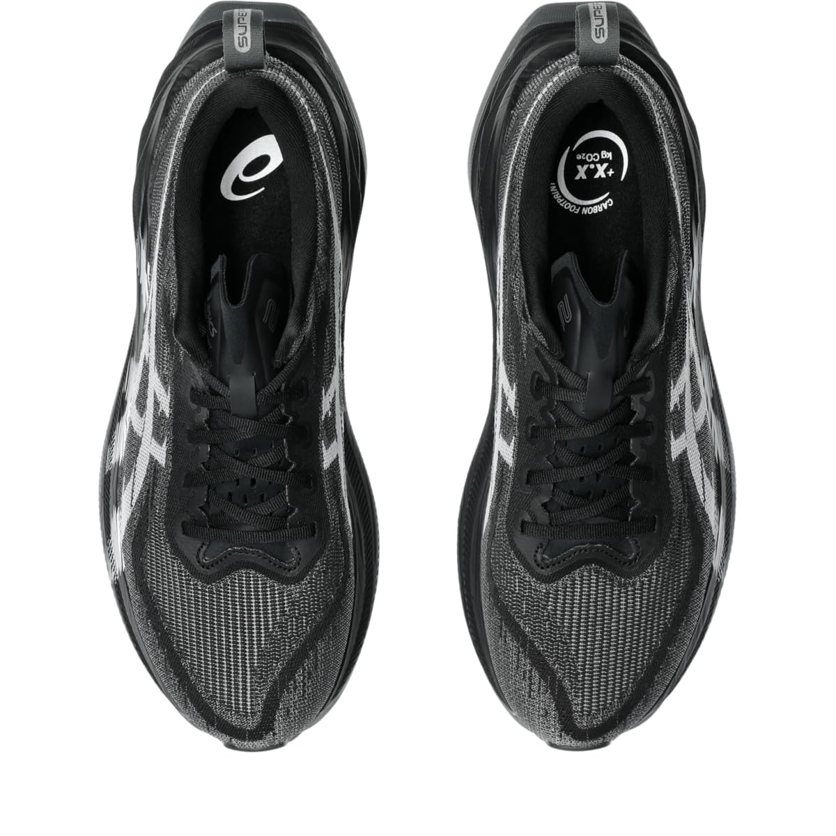 ASICS Unisex SUPERBLAST 2 Running Shoes, 10.5M / 12W, Black/White