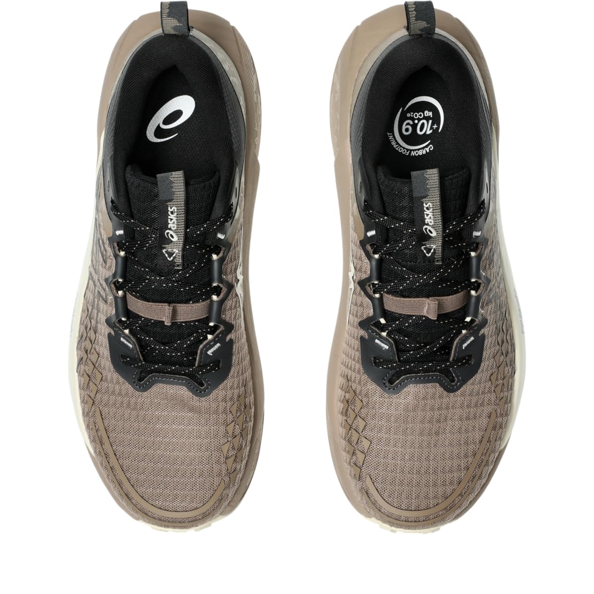ASICS Men's Gel-Trabuco 13 Running Shoes, 7.5, Taupe Grey/Black - alternate product view 6