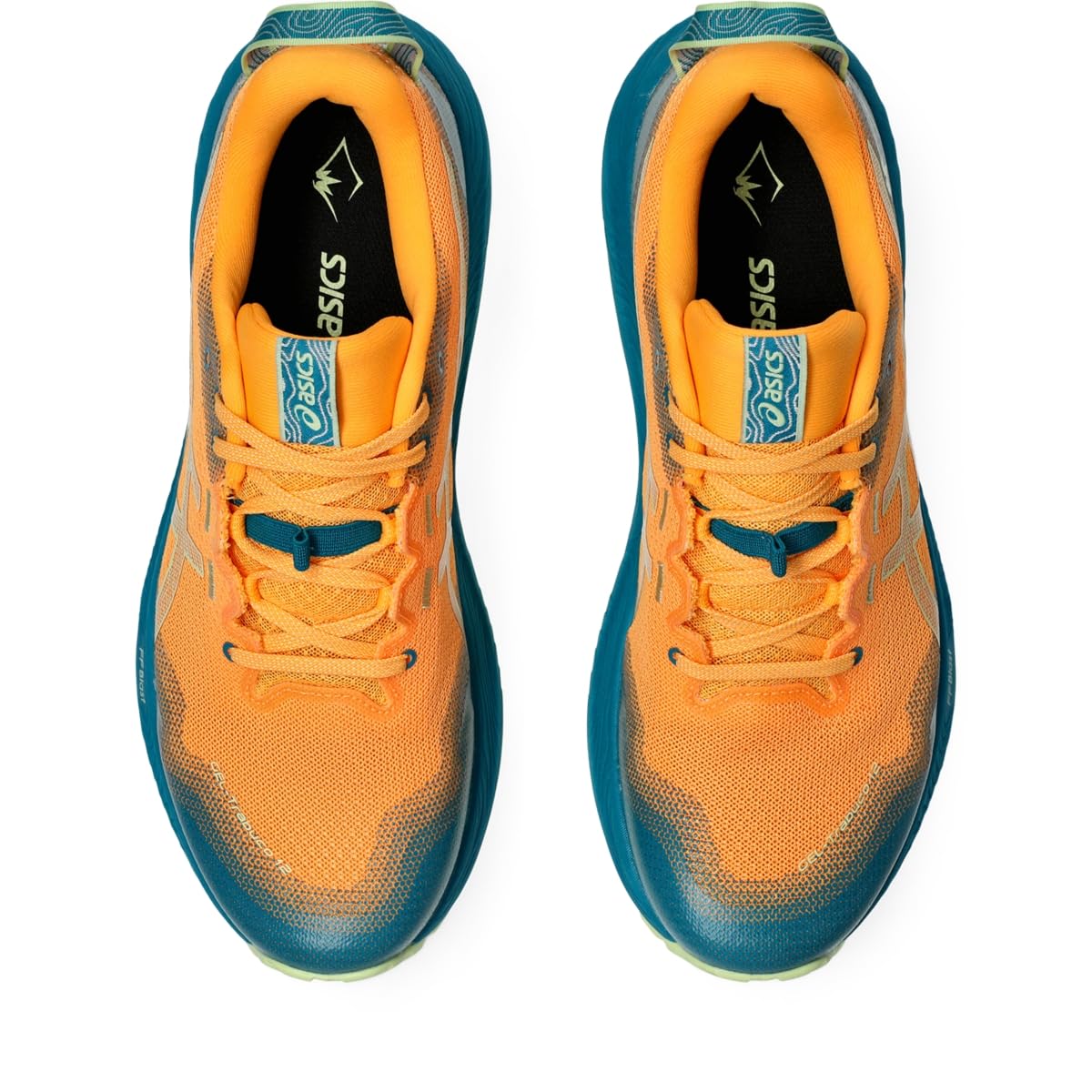 ASICS Men's Gel-Trabuco 12 Running Shoes, 7.5, Stadium Orange/Cool Matcha - alternate product view 6