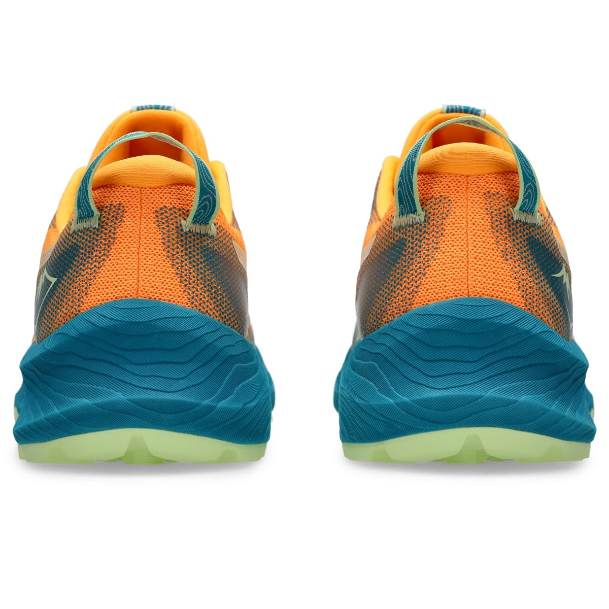 ASICS Men's Gel-Trabuco 12 Running Shoes, 7.5, Stadium Orange/Cool Matcha - alternate product view 5