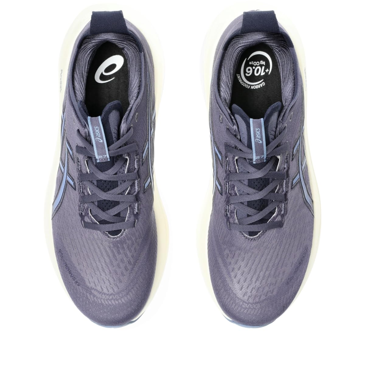 ASICS Men's Gel-Nimbus 27 Running Shoe, 10.5, Indigo Fog/Denim Blue