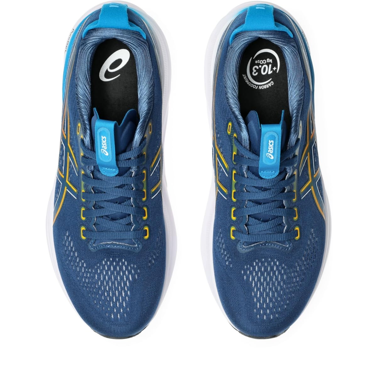 ASICS Men's Gel-Kayano 32 Running Shoes, 11.5, Twilight Blue/ANZU