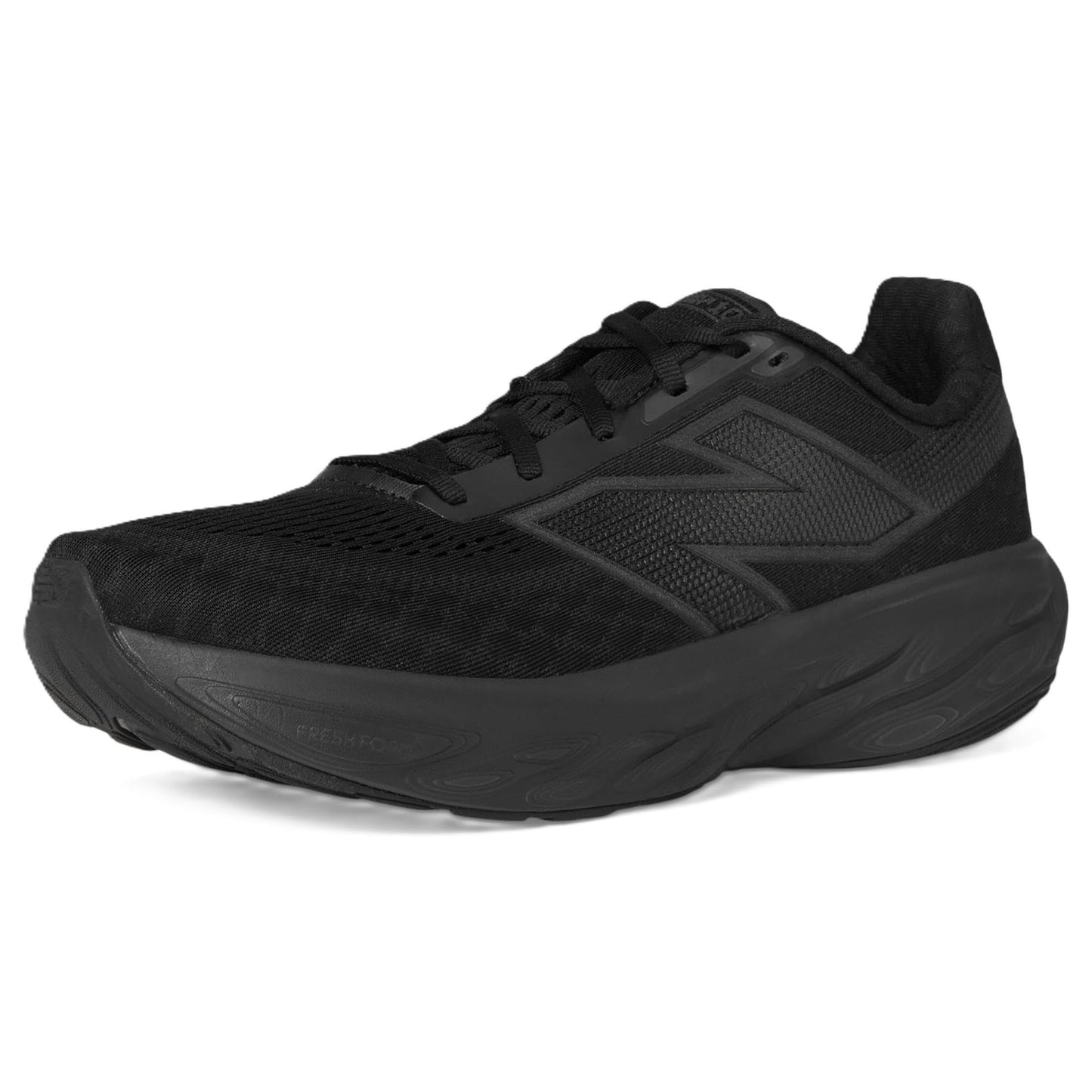 New Balance Men's Fresh Foam X 1080 V14 Running Shoe, Black/Black Metallic/Phantom, 10 M