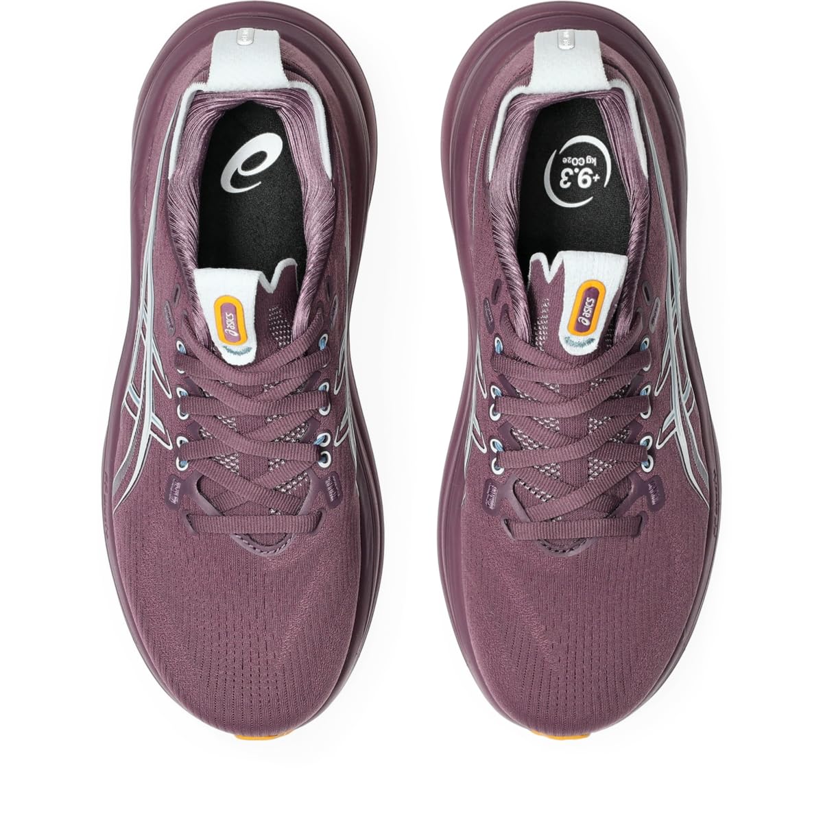 ASICS Women's Gel-Nimbus 28 Running Shoes, 5.5, Velvet Purple/Arctic Blue